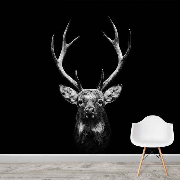 Dark Deer Behang - Artistic Lab