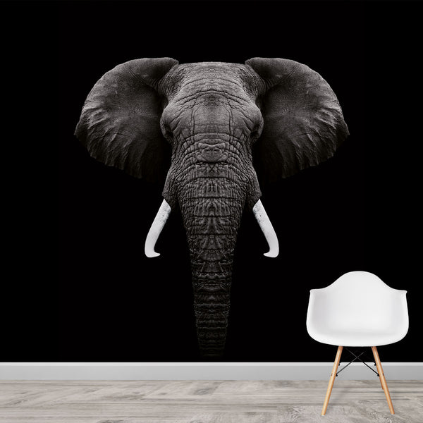 Dark Elephant behang - Artistic Lab