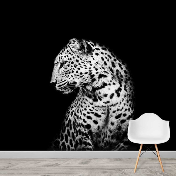Dark Leopard behang - Artistic Lab