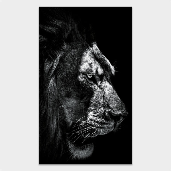 Dark Lion behang - Artistic Lab