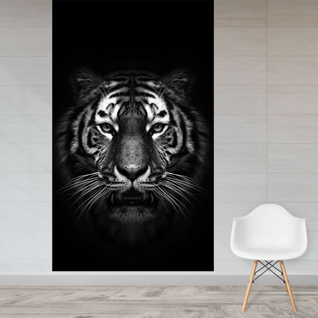 Dark Tiger behang - Behang - Artistic Lab, image size:1024x1024