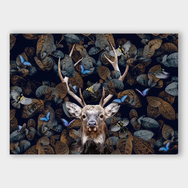 Forrest Deer Landscape - Artistic Lab