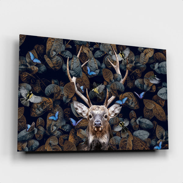 Forrest Deer Landscape - Artistic Lab