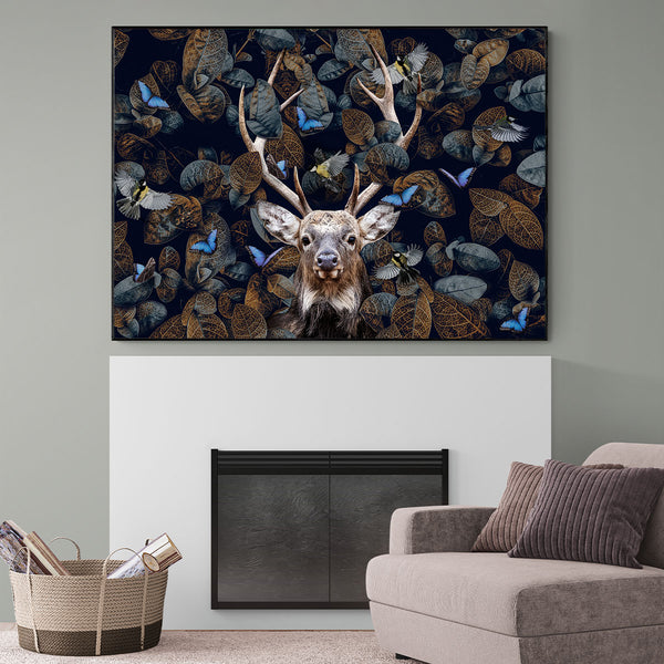 Forrest Deer Landscape - Artistic Lab