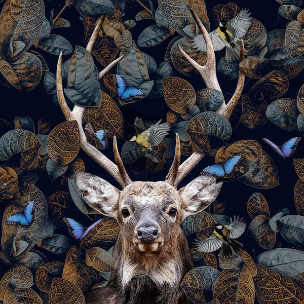 Forrest Deer Landscape - Artistic Lab
