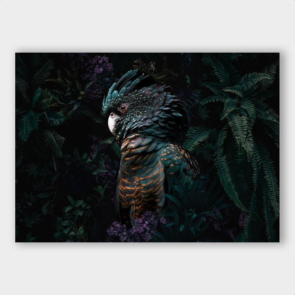 Jungle Cockatoo Landscape - Artistic Lab