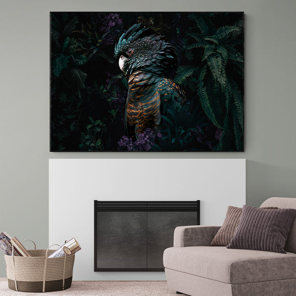 Jungle Cockatoo Landscape - Artistic Lab