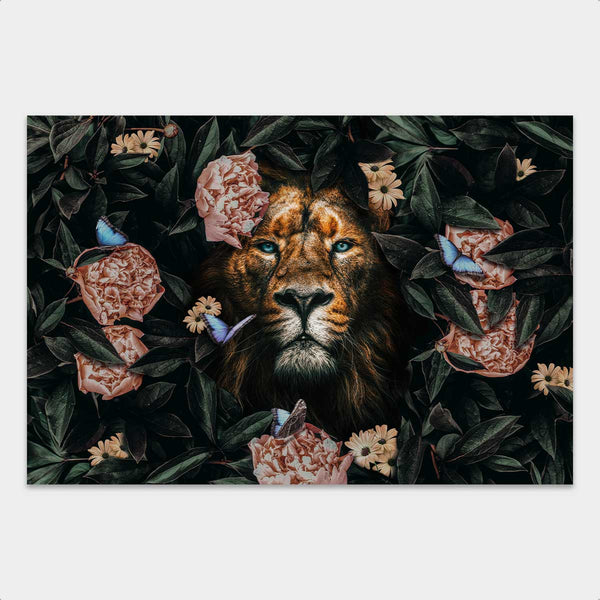 Jungle Lion behang - Artistic Lab