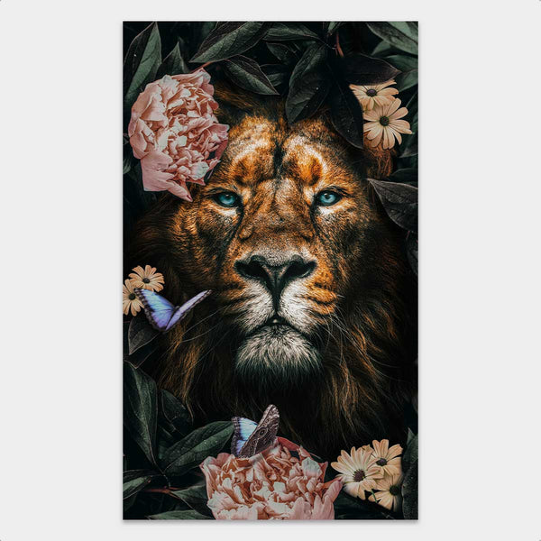 Jungle Lion behang - Artistic Lab