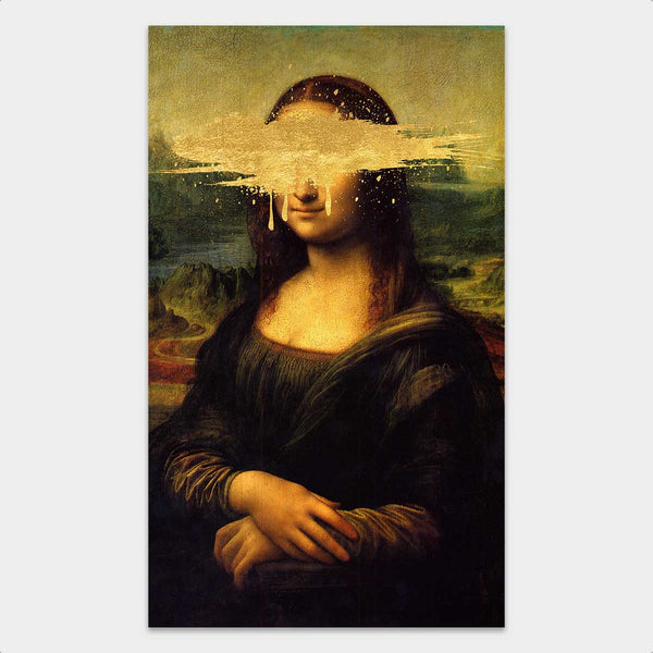 Mona Lisa Gold behang - Artistic Lab