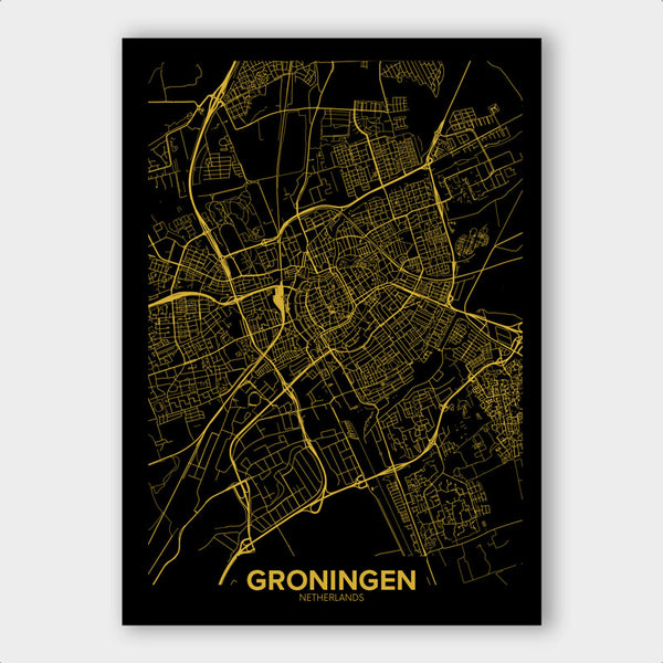 Plattegrond Groningen