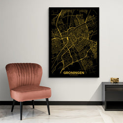 Plattegrond Groningen