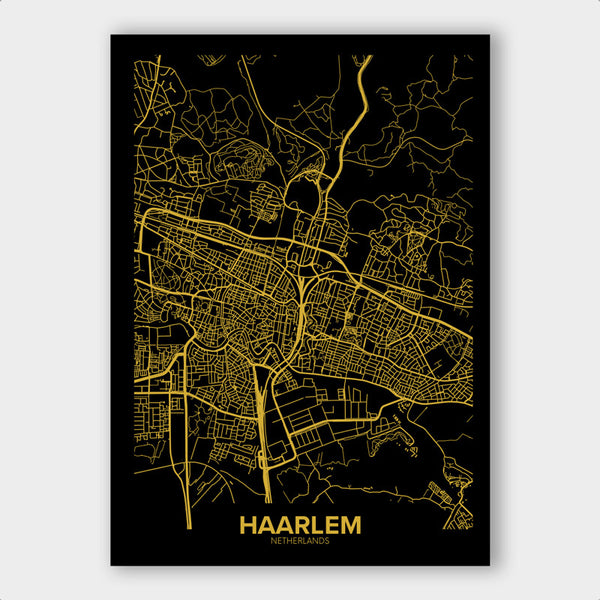 Plattegrond Haarlem