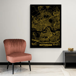 Plattegrond Rotterdam